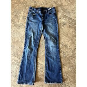 Levis 526 Slender Boot Cut denim stretch jeans, women's size 6